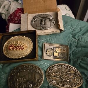 Vintage Belt Buckle Collection